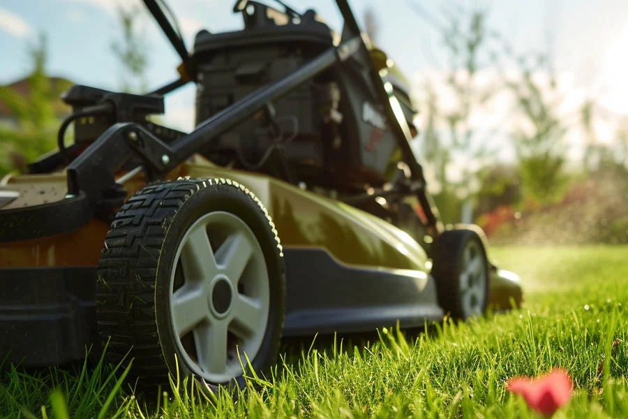 electric and battery lawn mowers