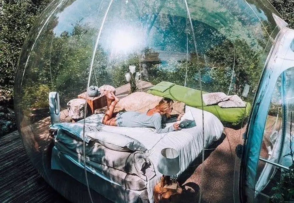 bubble tent dome